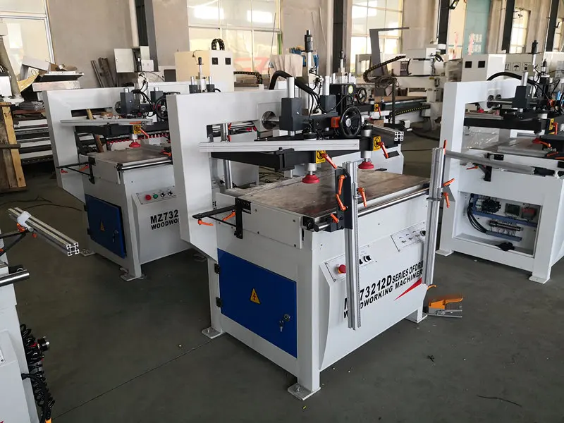 2 Lines Row Woodworking Wood 45 Degree Panel Furniture Multiple Spindles Hole Dowel Boring Drilling Driller Machine for Sale CE