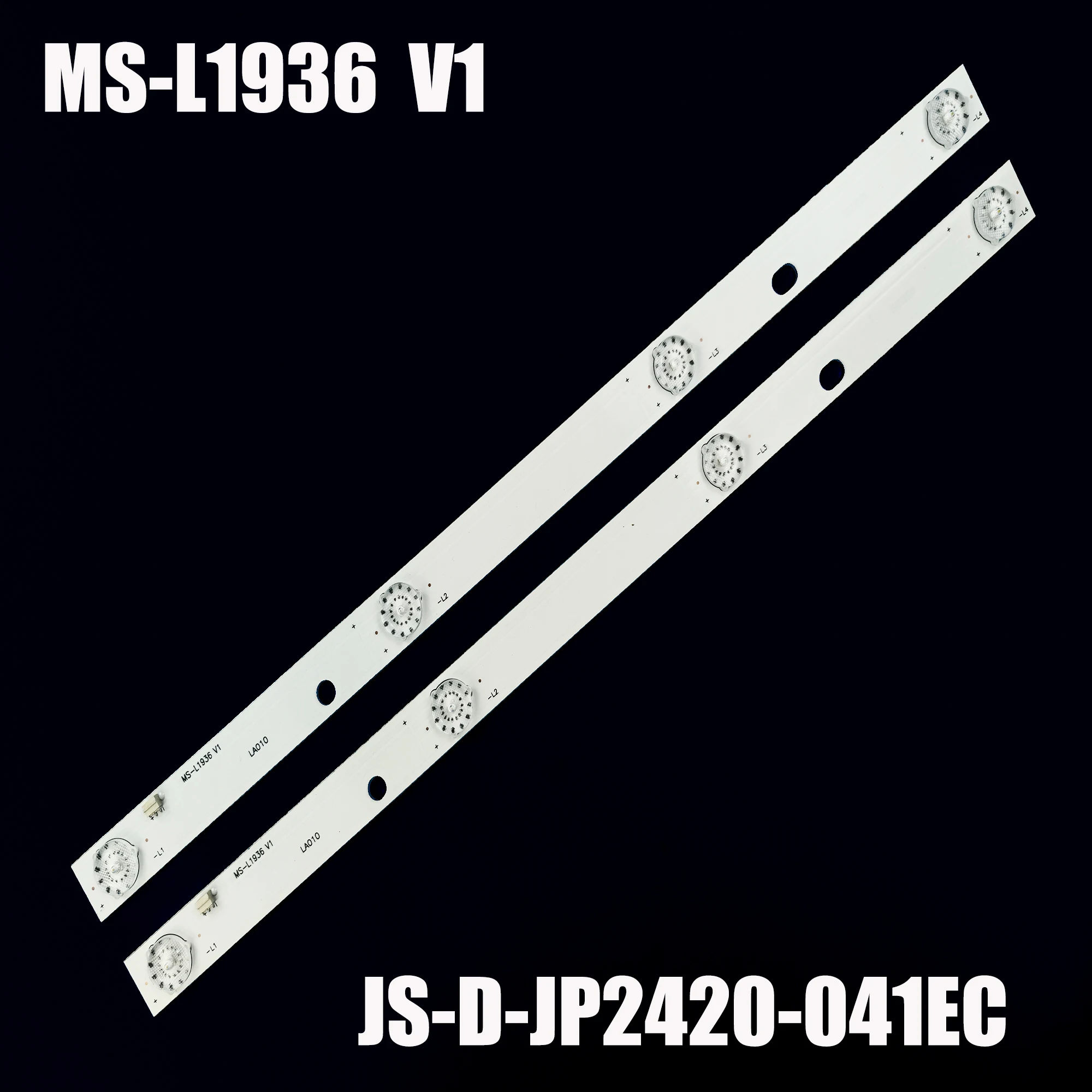 

LED Backlight strip 4 Lamp for 24"LCD MS-L1936 V1 UA24DF2110T2 V1 SHIVAKI STV-20LED17 JS-D-JP2420-041EC E24F2000