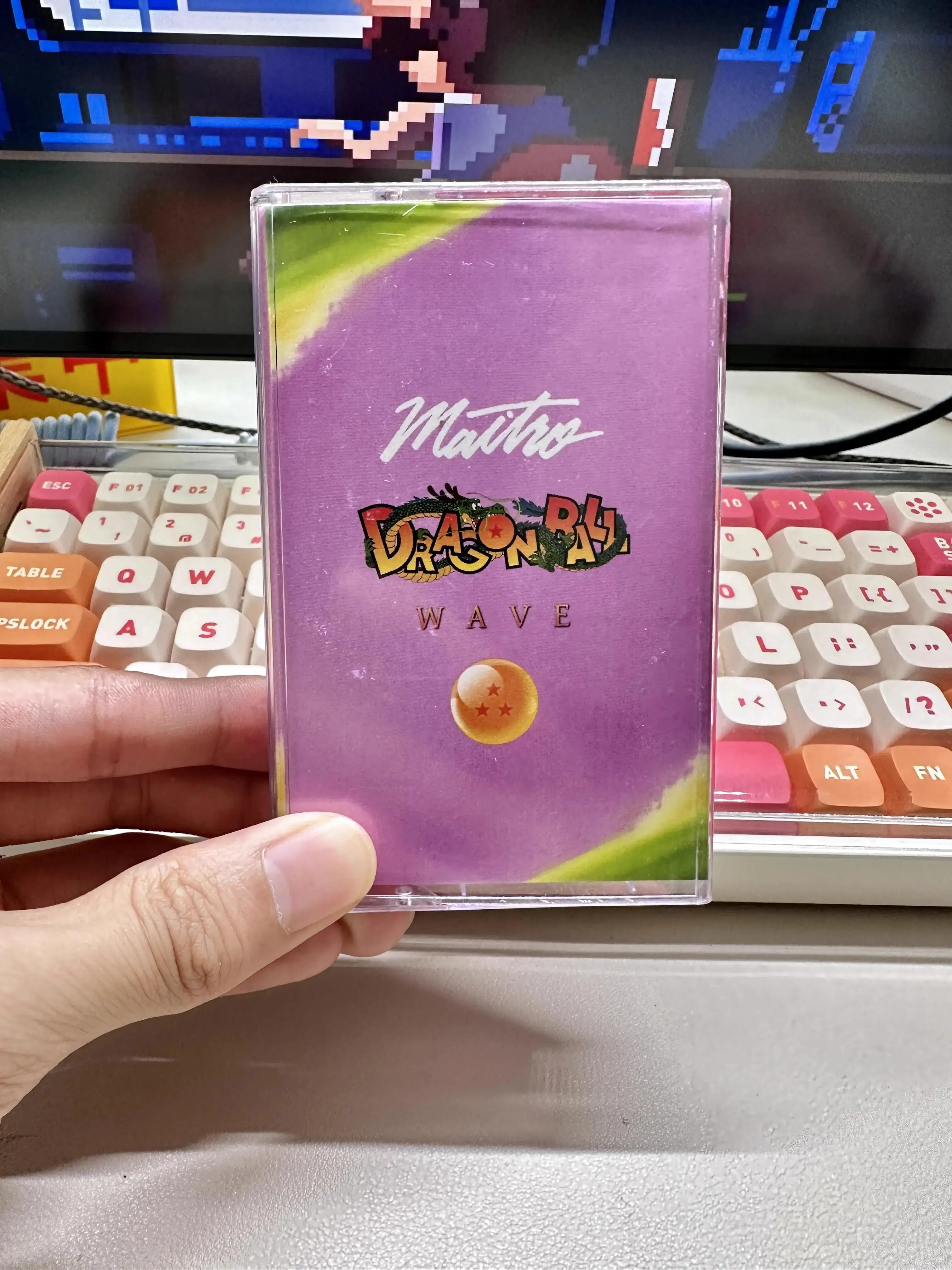 

Vaporwave Dragon Ball Kakarotto Maitro Music Tape Dragonball Wave III Album Cassettes Cosplay Recorder Walkman Soundtracks Box