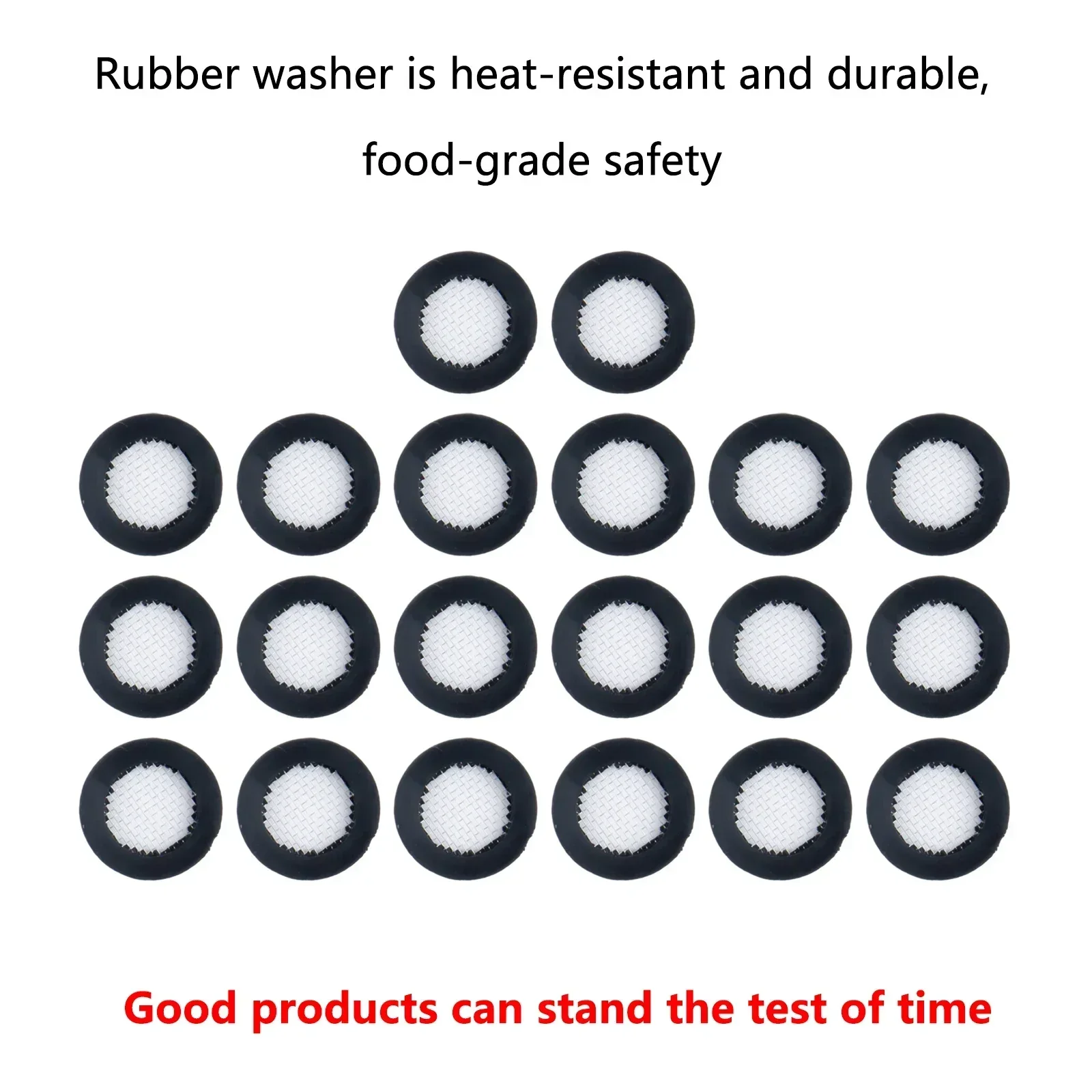 Practical Useful Rubber Washer Tool Replacement Seal Shower Head Stainless Steel Filter Net For 1/ 2in Tap Head
