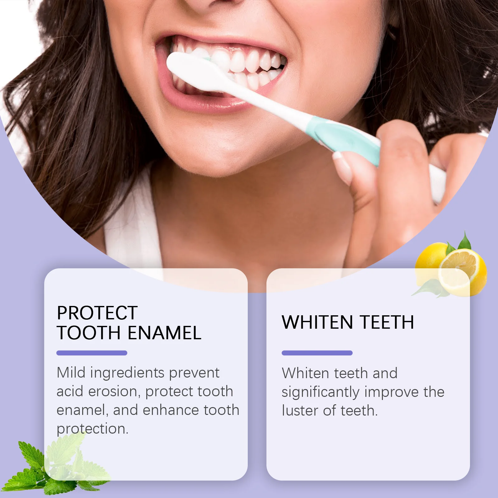 Oral Care ToothpasteGentle Cleansing, Removes Yellow Teeth & Stains, Fights Bad Breath, Refreshing & Teeth Protection