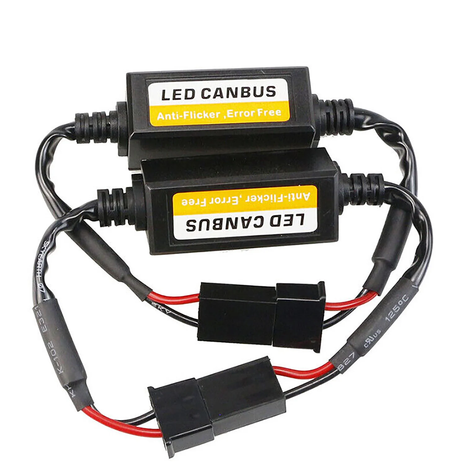 2pcs H7 Headlight 9V-16V LED Canbus Decoder Canceller For Headlight Fog Light Car Engine Replacement Parts
