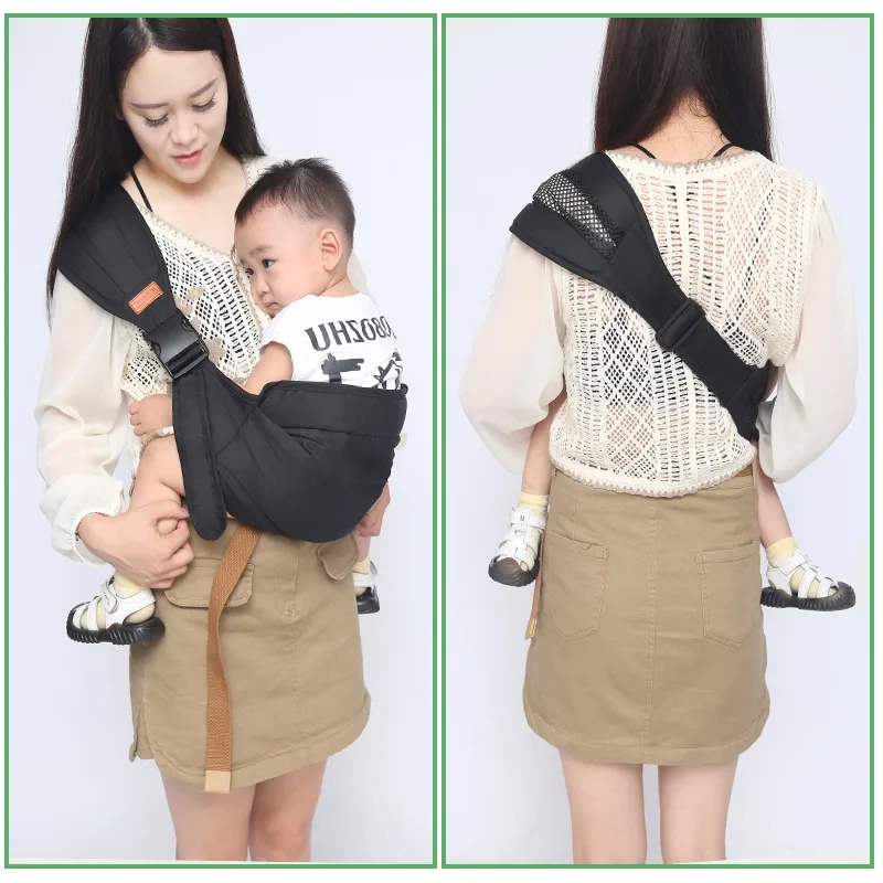 New Baby Outgoing Multi Functional One Shoulder Newborn and Children\'s Products Mesh Magic Device with Backband and Waist Stool