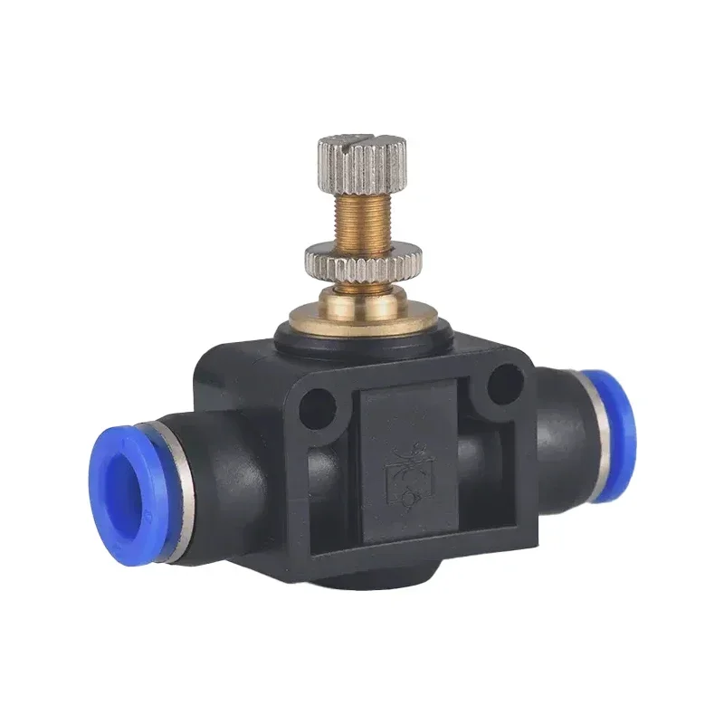 20/50/100 Pcs Throttle valve SA 6-10mm Air Flow Speed Control Valve Tube Water Hose Pneumatic Push In Fittings