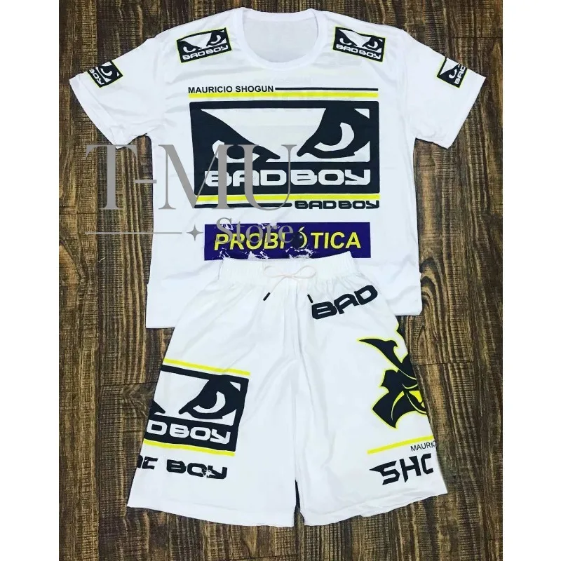 Tenue de Jiu-Jitsu respirante pour enfant 2026, ensemble de sport et décontracté pour entraînement de Muay Thai et Jiu-Jitsu Brésilien, short à manches courtes, cosplay