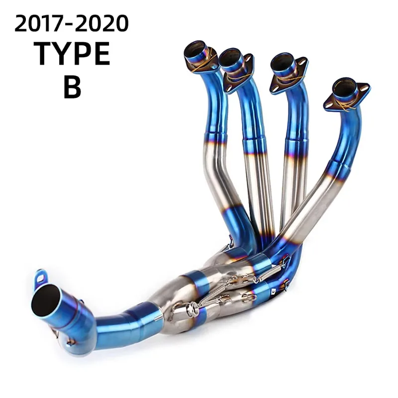 نظام عادم الدراجة النارية غير القابل للصدأ لـ Kawasaki Z900 2017 2018 2019 2020 سنة