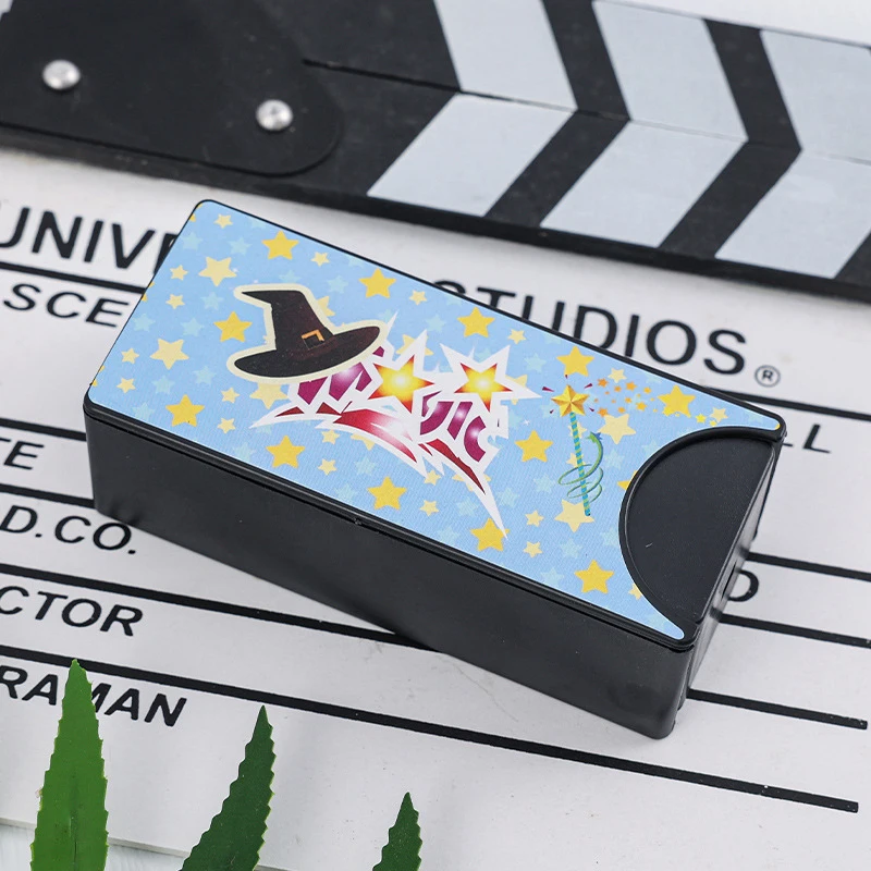 Funny Gadgets Kids Toys Changeable Magic Box Turning The Red Into The Blue Ball Props Tricks Classic