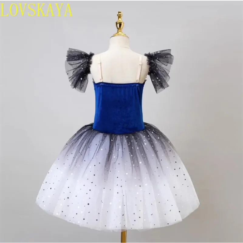 Vestido de Ballet para niña, imagen romántica, baile moderno, baile moderno para niños, fiesta de Ballet