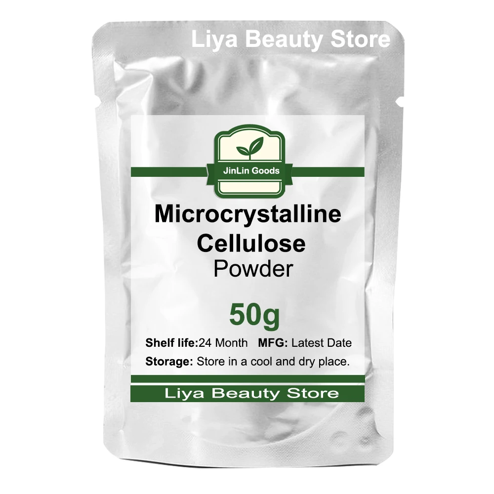 Cosmetic Raw Material Pure 99% Microcrystalline Cellulose Powder MCC Thickener For Shampoo & Gel