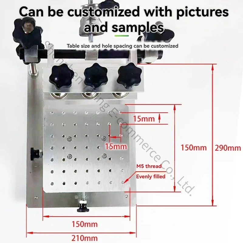 230x300CM Manual High-precision Screen Printing Table Machine SMT Solder Paste, Hand Printing Table Screen Printing Machine