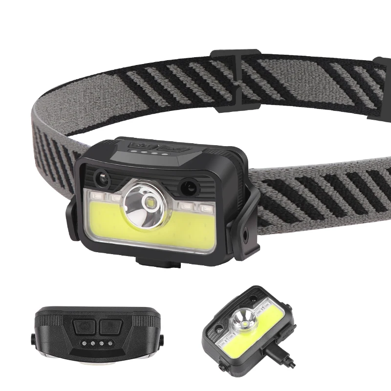 CEHOLYD Led Headlamp XPG-Q5 Zoomable Fishing Camping Head Lamp Waterproof Headlight Built in Rechargeable Battery Working Light