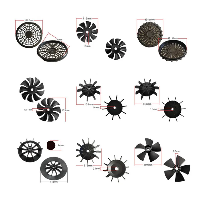 

Air Compressor Accessories Fan Leaf Cooling Fan Head Protective Cover