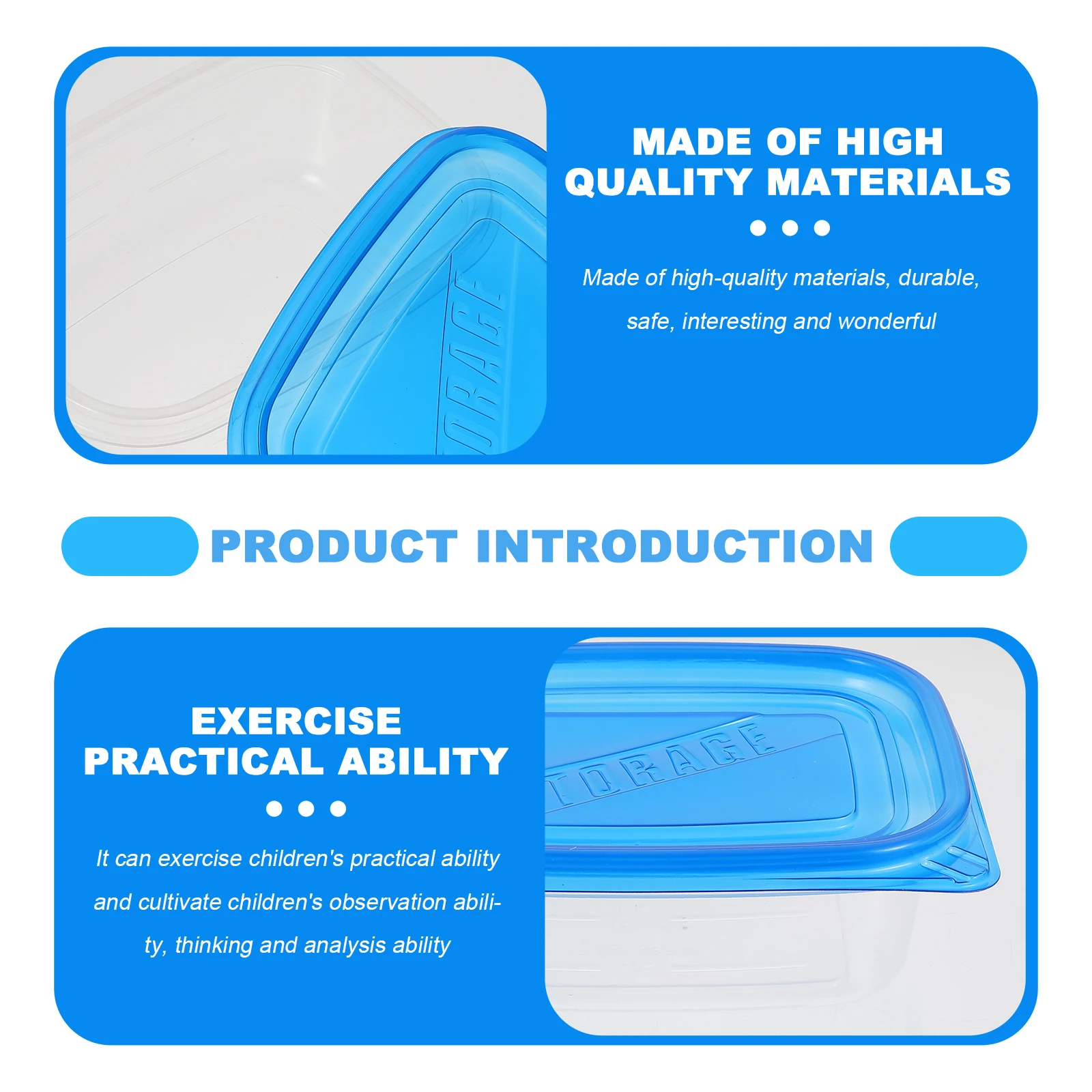 

1 set Non-Newtonian Experiment Teaching Aid For Kids Physics Learning Educational Plaything Classroom Prop Diy