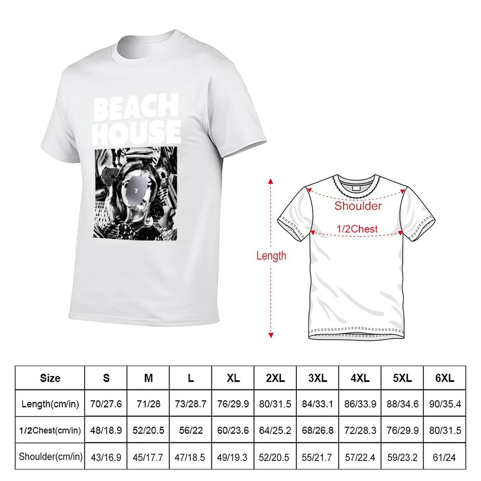 Beach House - 7 T-Shirt t shirt man designer man graphic t shirt T-Shirt