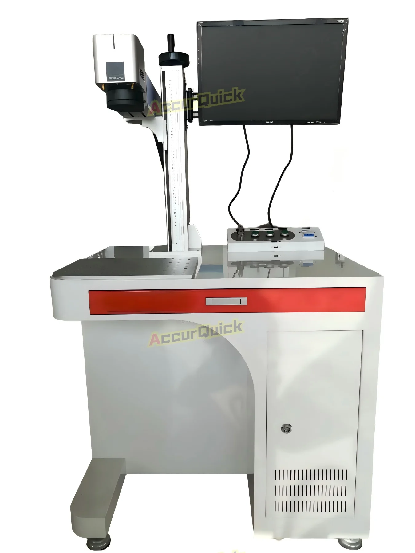 

Популярный настольный волоконный лазерный маркировочный станок мощностью 20 Вт, лазерный гравировальный маркер из нержавеющей стали с сертификацией CE