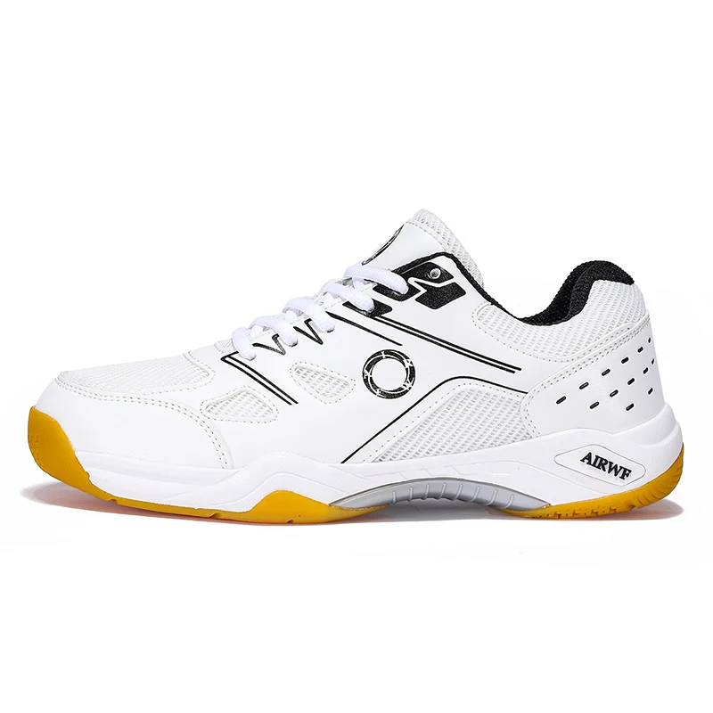 Zapatos de tenis de mesa de entrenamiento de interior Unisex, zapatos de entrenamiento con absorción de impacto para hombre, zapatos de tenis transpirables para mujer, zapatos de balonmano