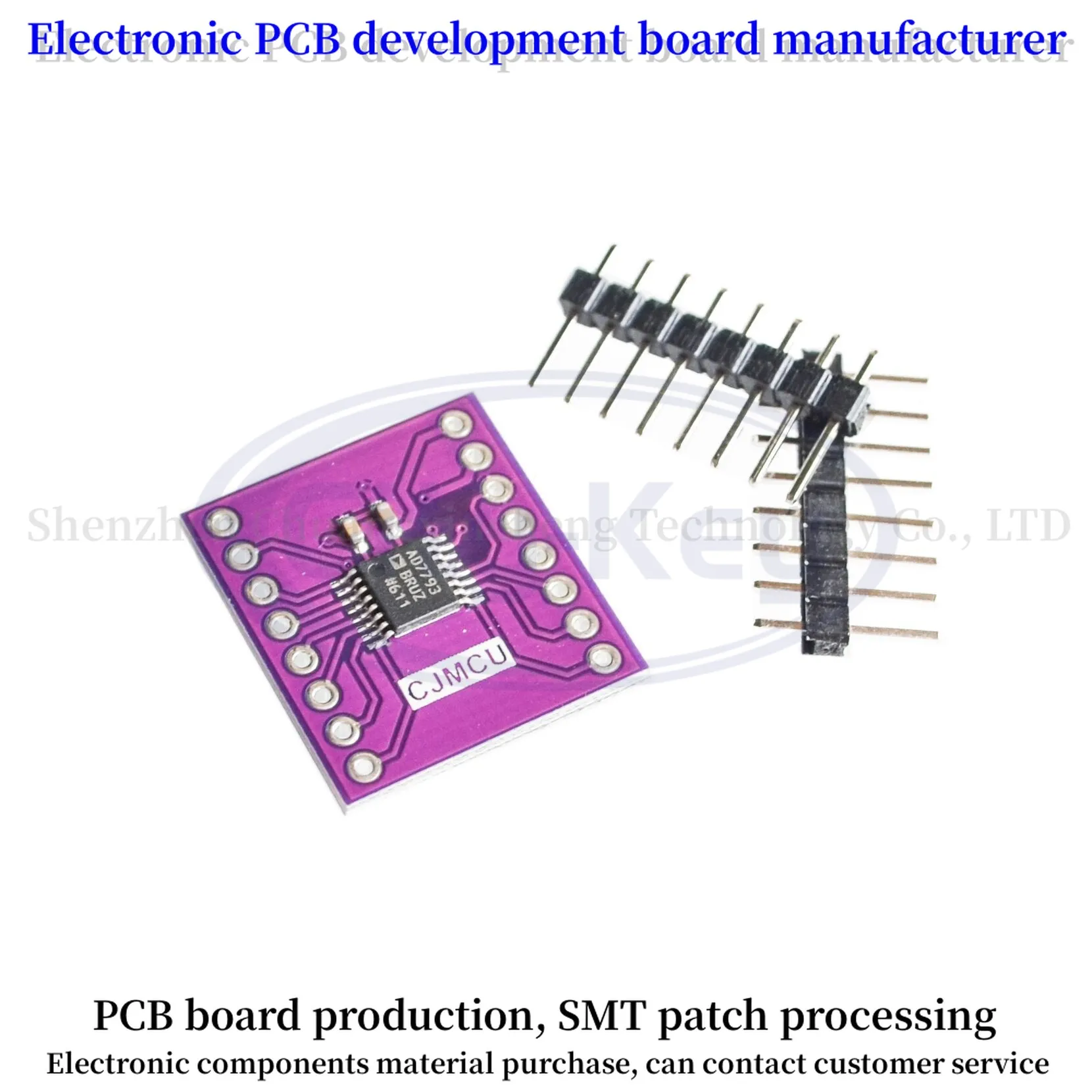 7793 AD7793BRU 24-bit ADC Low Noise Amplifier Module AD7793 3-Channel 2.7-5.25V