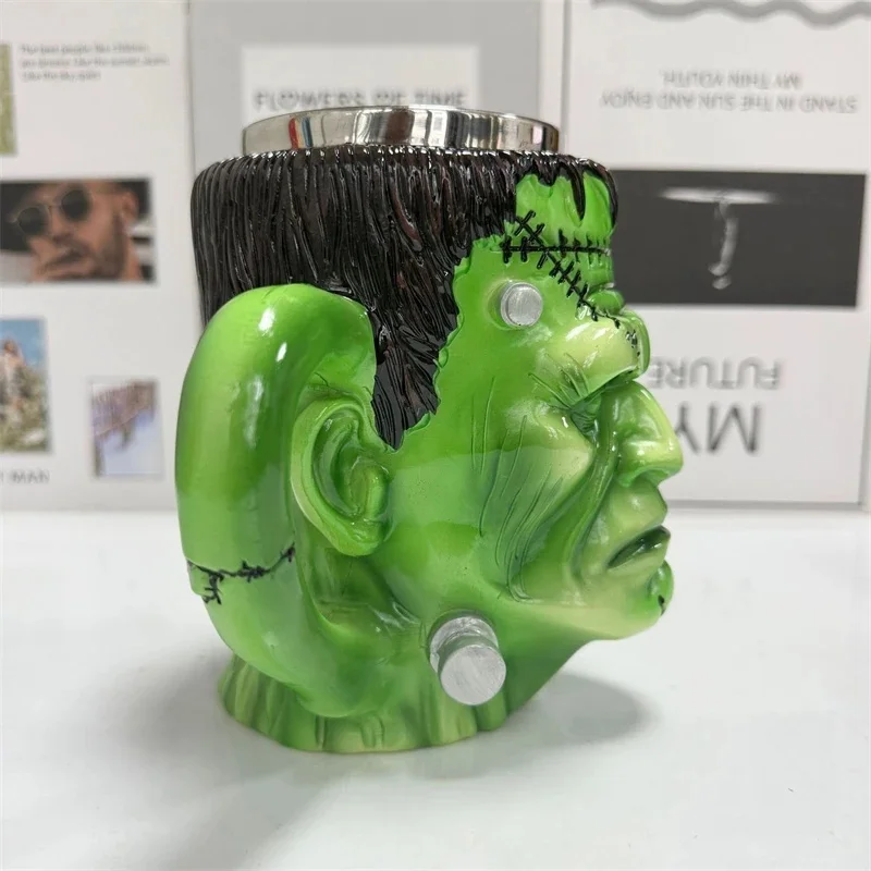 

Resin Novelty Mug Unique Shaped Eco Friendly Coffee Cup Creative Gift From Manufacturer In Stock For Home Office Party Halloween