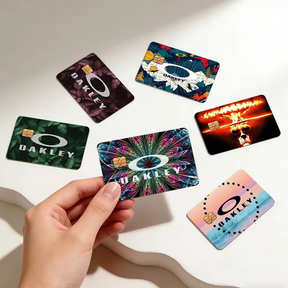 Fashion Classic Brand Cool O-OakleyS Retro Creative Bank Card Sticker Covers Chip Cards Credit Card Skins Scratch Protection