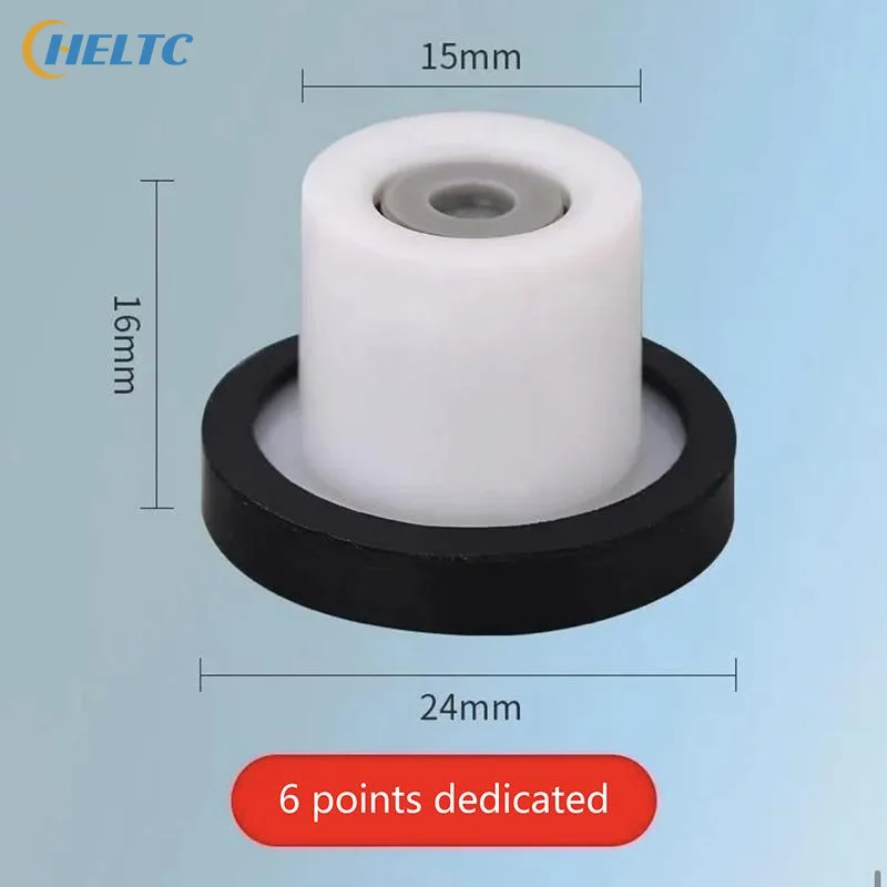 10PCS White For Shower Systems Backflow Prevention Anti-Water Valve For Reliable Water Flow Anti Water Sealing Gasket