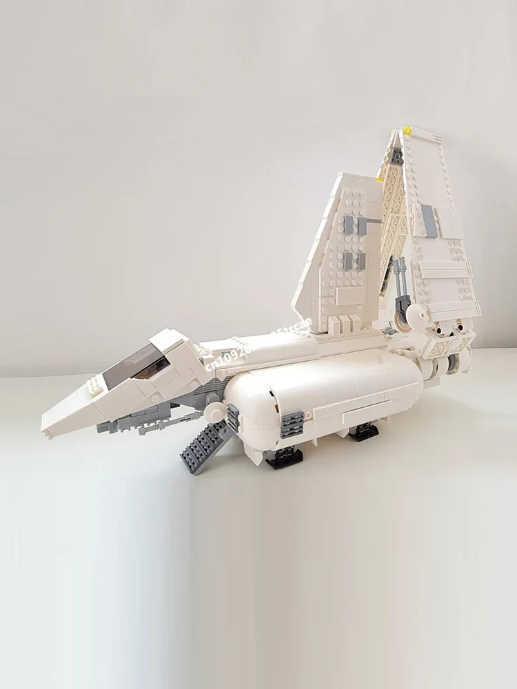 New 940Pcs Famous Space Wars Movie Moc Sentinel Landing Craft Model Building Custom Puzzle Diy Creative Idea Toys Birthday Gifts