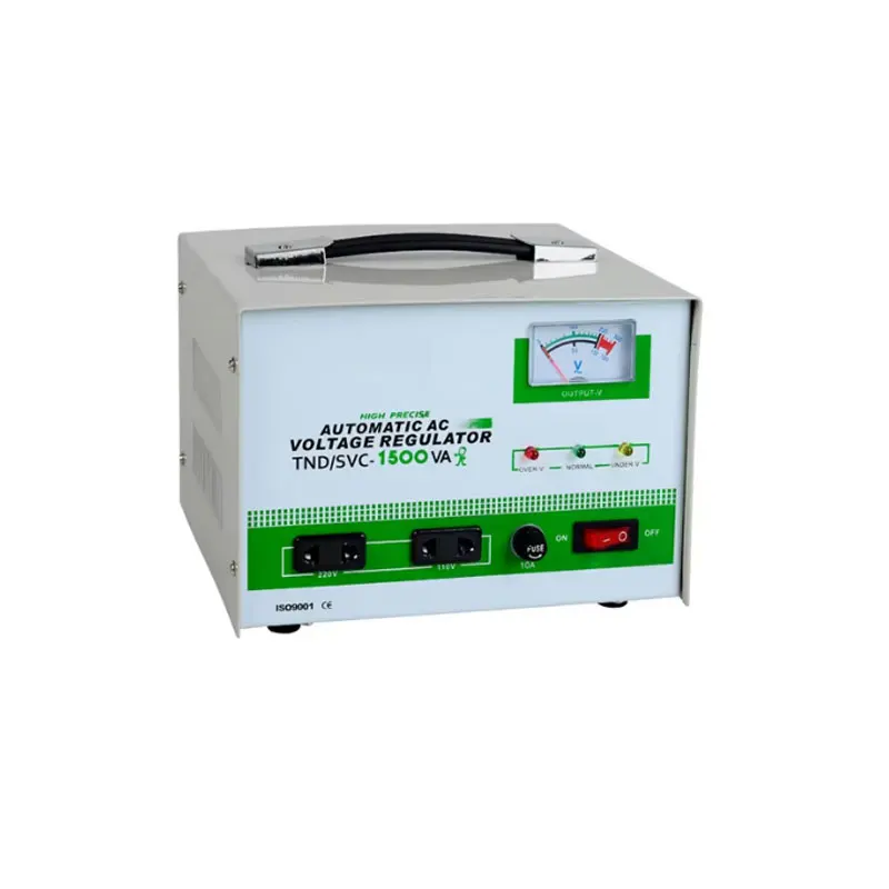 Servo Control Single Phase Voltage Stabilizer SVC Series Products 1KW 1.5KW 2KW 3KW 5KW 10KW Fully Automatic Voltage Regulator