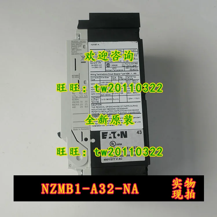 [First-level Agent] NZMB1-A32-NA American Eaton ETN Molded Case Circuit Breaker, Supports Bargaining