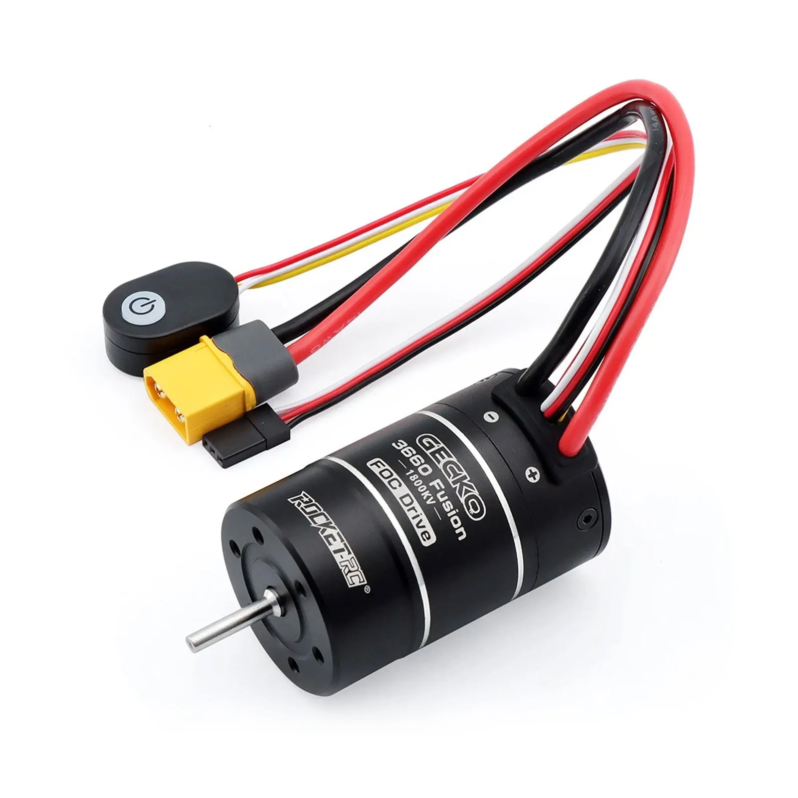 

Радиоуправляемый внедорожный краулер 1/10 с бесщеточным двигателем 3660, водонепроницаемый, с интегрированным ESC 40A FOC и пультом ДУ