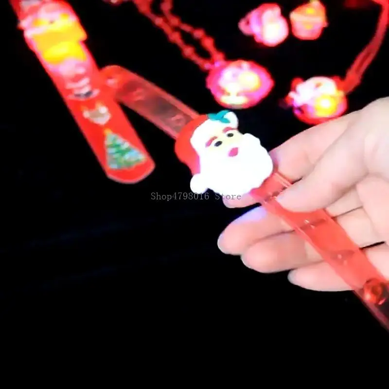 

Led Luminous Toy Ring Brooch Necklace Halloween Party Favor Gifts Kids Souvenir