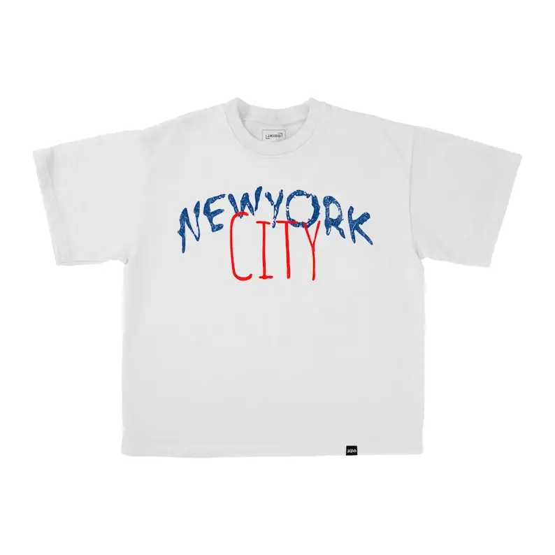 New York City Boxy Vintage Tee - 7.6oz Heavyweight T-Shirt/260gsm