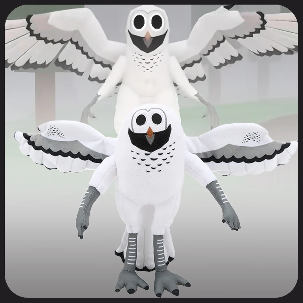 26 سنتيمتر 99 ليال في الغابة البومة ألعاب من القطيفة فيلم الحيوانات المحشوة النسر اللعب المشجعين هدايا عيد الميلاد لعب للأطفال هدايا الهالوين #1