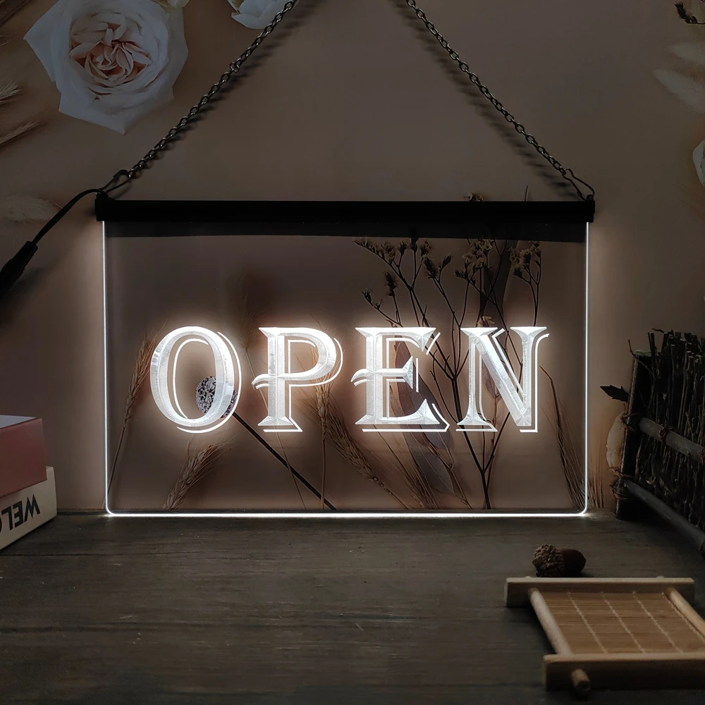 

Открытый магазин, кафе-бар, паб, бизнес-3D, резьба, светодиодная неоновая вывеска, домашний декор, стена, свадьба, креативный стол для спальни