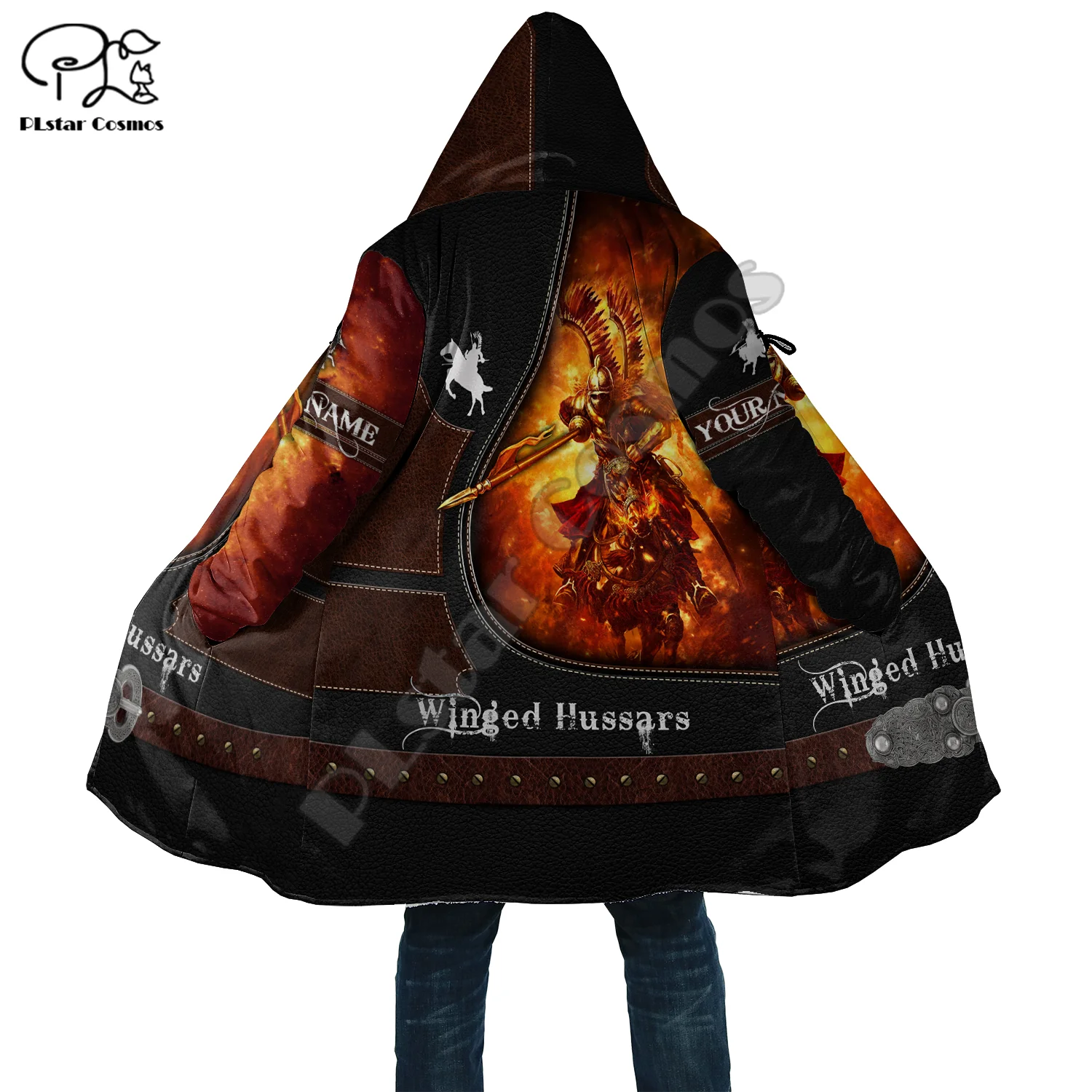 

NewFashion Polish Winged Hussar Cavalier Tattoo Custom Name 3DPrint Men/Women Hoodies Windbreaker Overcoat Hood Cloak Fleece A1