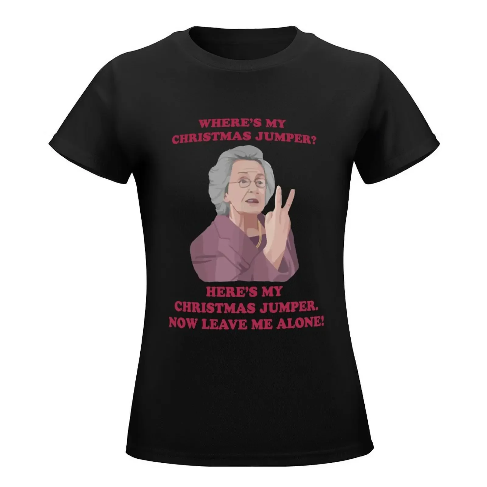 Gavin & Stacey - Doris Christmas Jumper - Oh Doris Nessa T-Shirt summer tops female cute tops Women's tee shirt