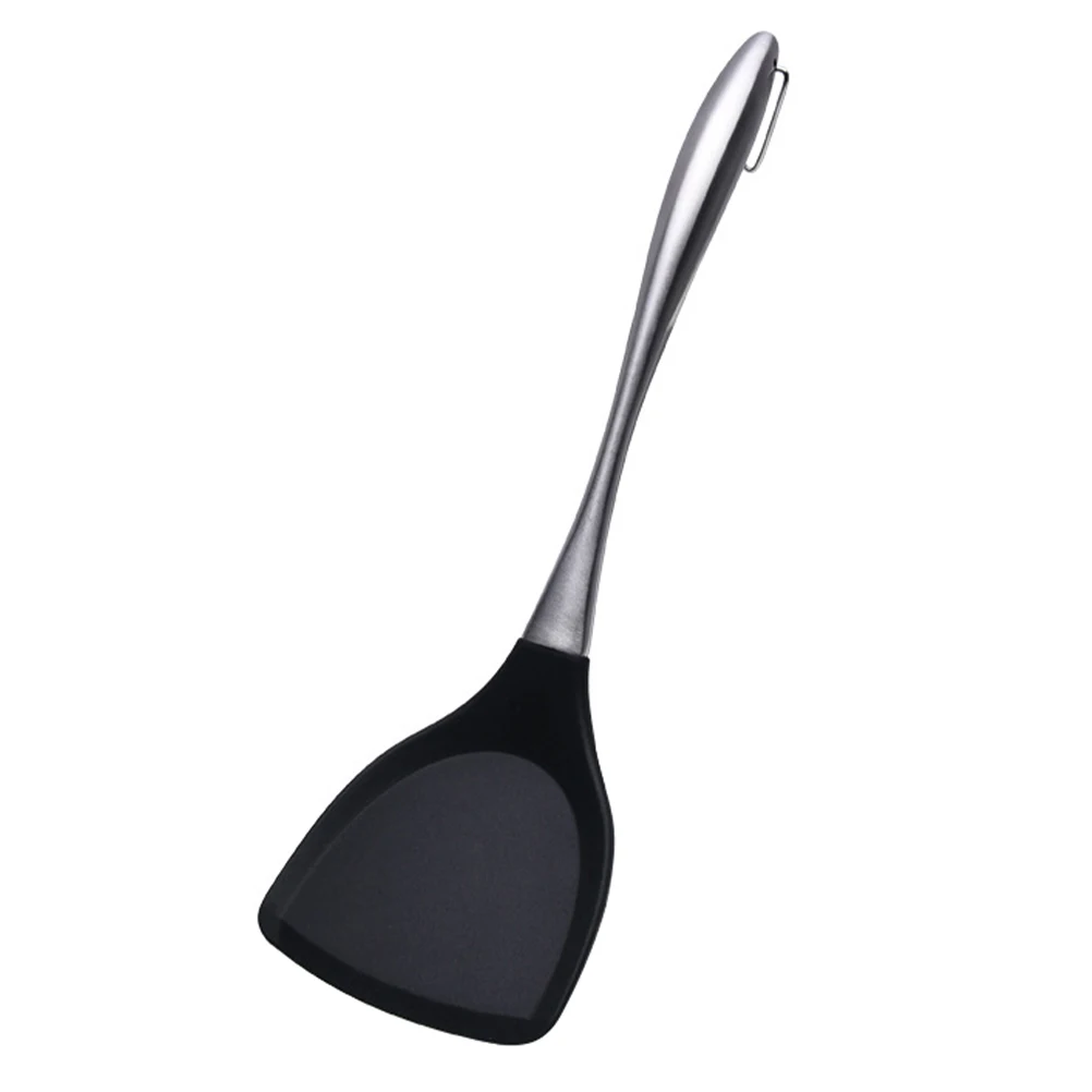 

Silicone Spatula High Temp Resistance Kitchen Utensils Long Term Use Easy Clean Mixing Scraping Folding Foods Ergonomic