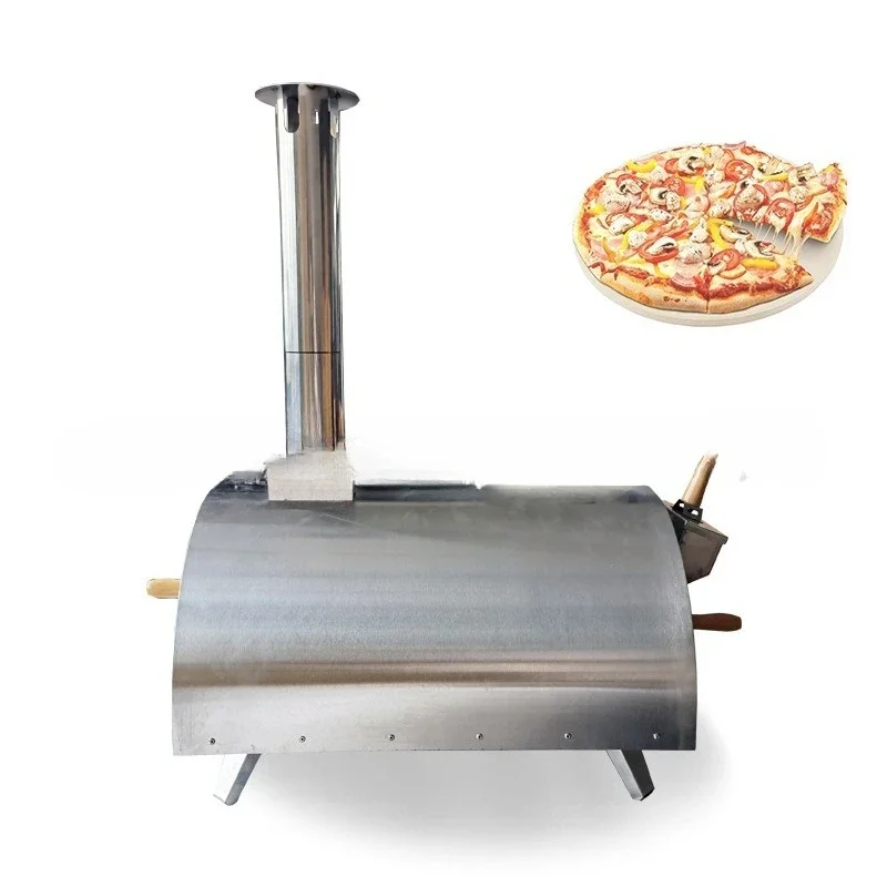 13-Inch Stainless Steel Pizza Oven Granular PIZZA Oven Outdoor Camping Firewood Fire Pizza Oven