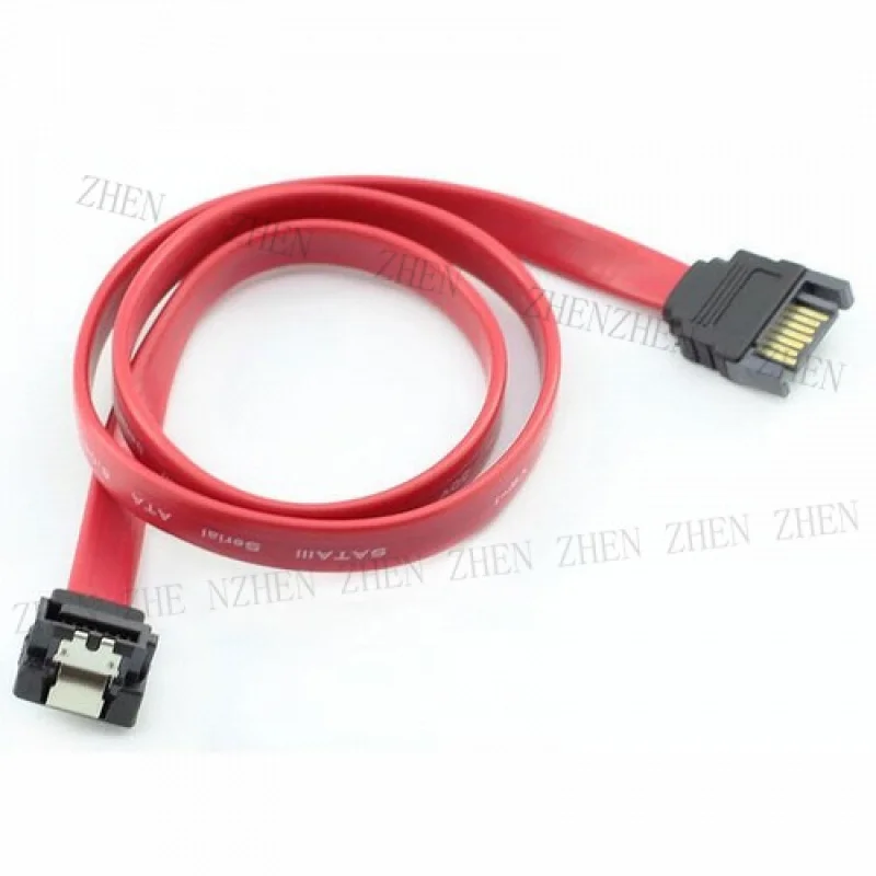 Y Y Up Angle 7P SATA 3.0 Serial Port M/F Extension Cable Cord for HDD SSD Hard Drive