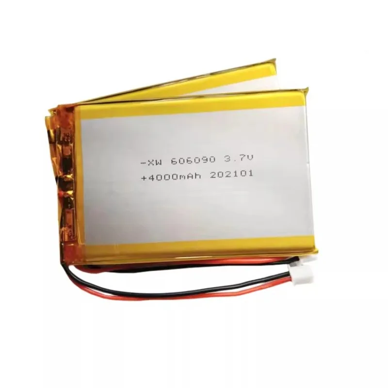 Large Capacity 4000MAH 606090 3.7V Battery for Wireless Keyboard Early Education Machine Power Bank Medical Lithium Battery