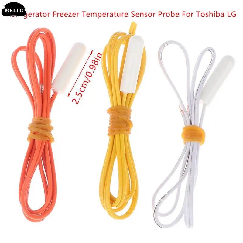 1pcs Sensor Probe 2.1k/5k/10k Refrigerator Freezer Temperature Sensor Temperature Probe For  Universal Fridge Ice Box Parts