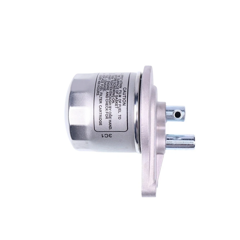 Diesel Fuel Filter Fuel Filter Assembly As Shown In The Picture Thick Silver Metal Casing For Kubota D1105 Engine
