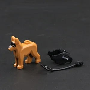 Polizeihund Sammeln Militärwaffen MOC Swat City Playmobil Accessoires Spielzeug Jungen Figuren Mini Baublock Ziegel Spielzeug Spielzeug 10 Hauptverkaufsspielzeug Playmobil - №5