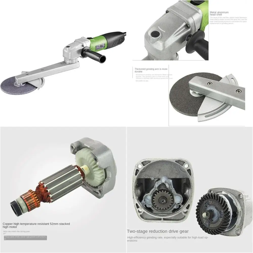 

Универсальная угловая шлифовальная машина из нержавеющей стали мощностью 800 Вт для сварки и шлифования металла, идеально подходит для различных промышленных применения