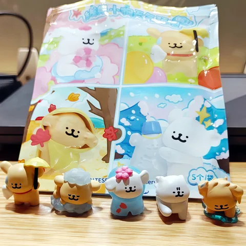 Genuine Maltese Weather Forecast Series Blind Box Toy Kawaii Anime Ornament Action Figure Surprise Blind Bag Dolls Mini Gift Toy