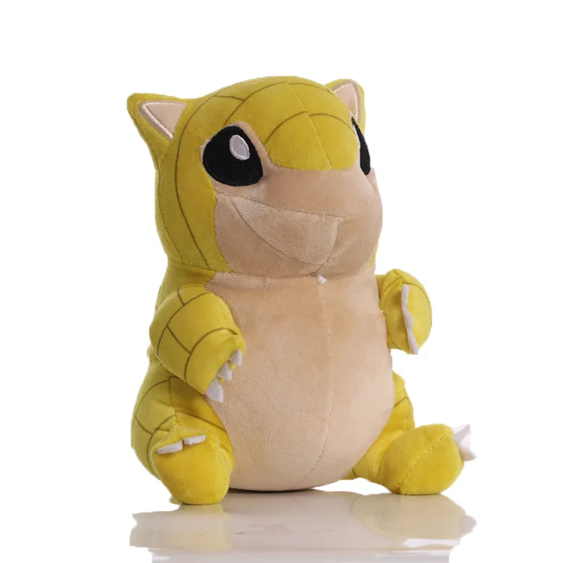 1pcs 20cm TAKARA TOMY Pokemon Sandshrew Plush Toys Doll Sandshrew Plush Soft Stuffed Animals Toys Gifts for Children Kids