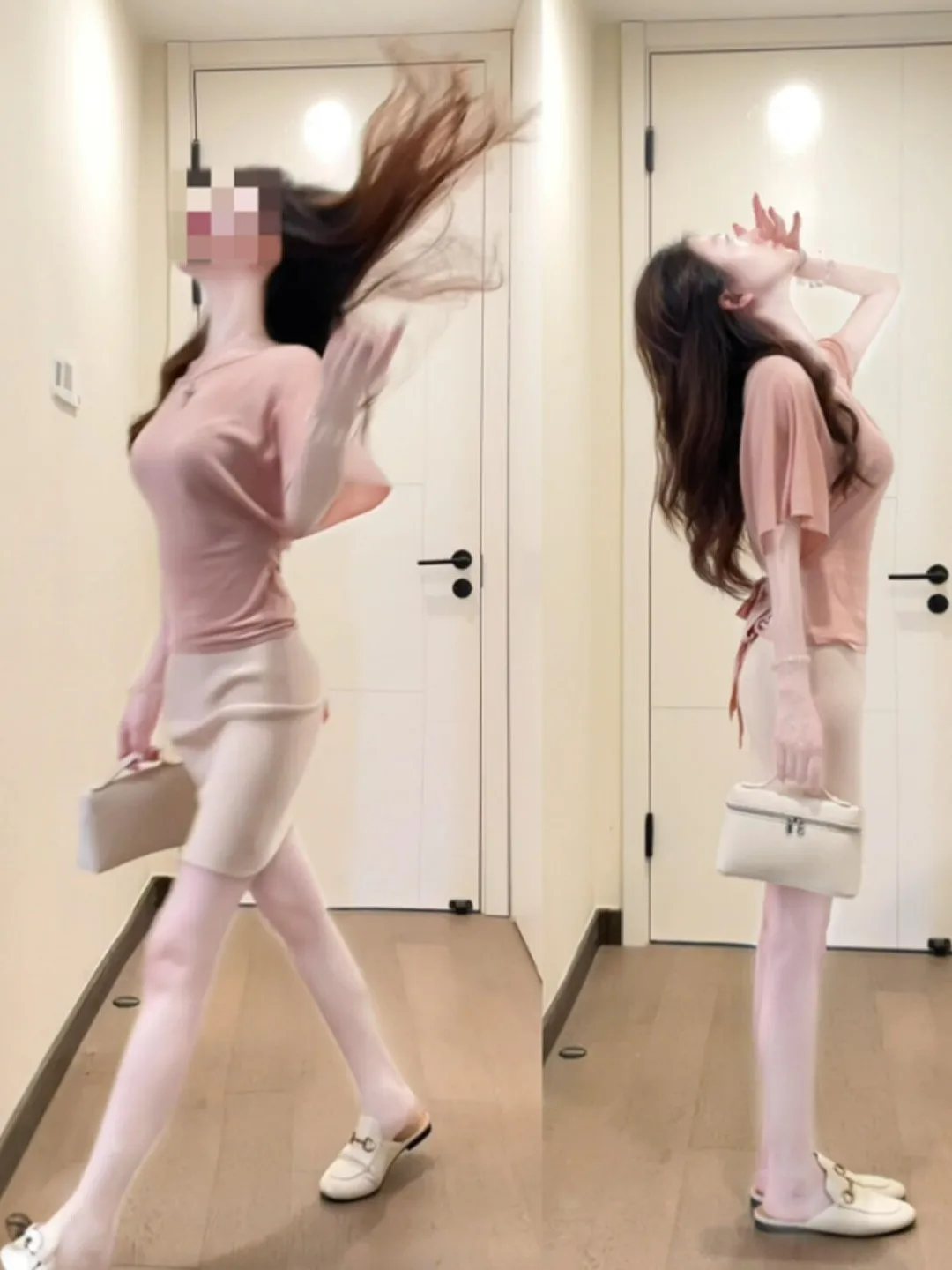 

Gentle Wind Unique Super Beautiful Two-Piece Set Wrap Body Half Skirt Youthful Ootd Summer 2026 Fashion Women's Clothing