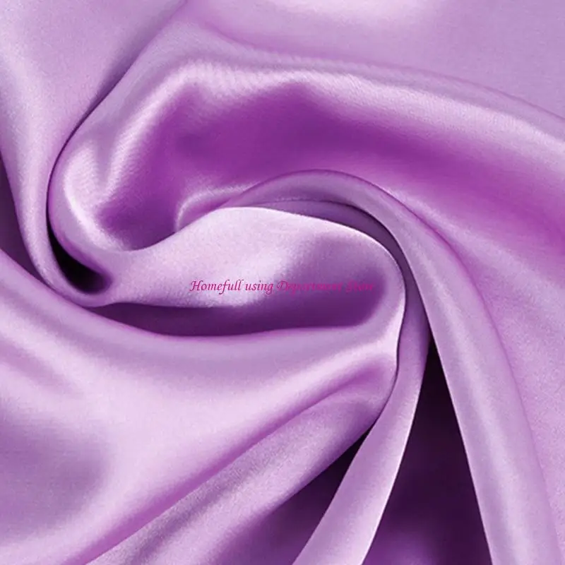  Simulated Silk Pillowcase Soft Colorfast Pillow Sleeve Zippered Designing