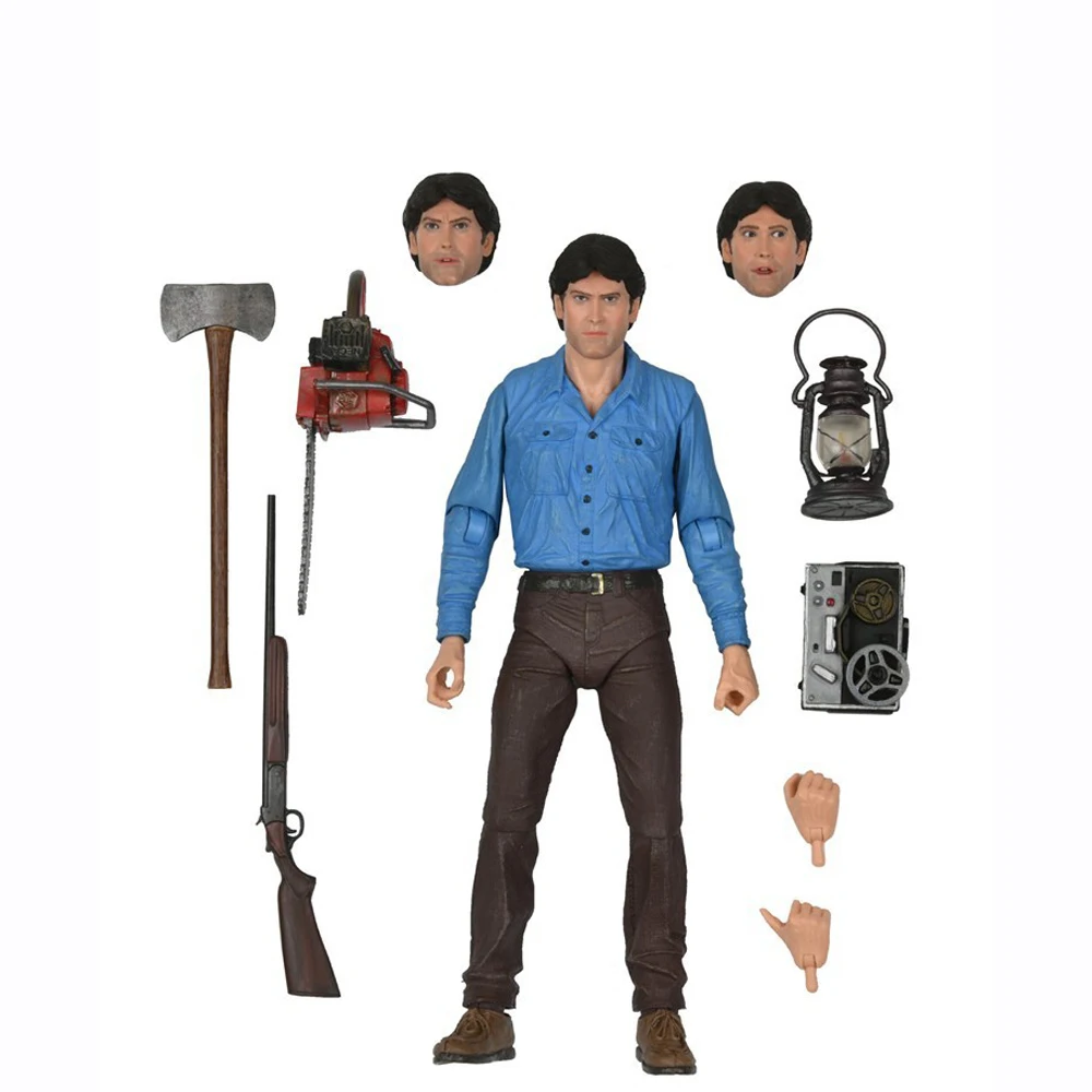 High Quality Evil Dead Ultimate Ash Horror Film NECA Action Figure Model Toys Gift Collection