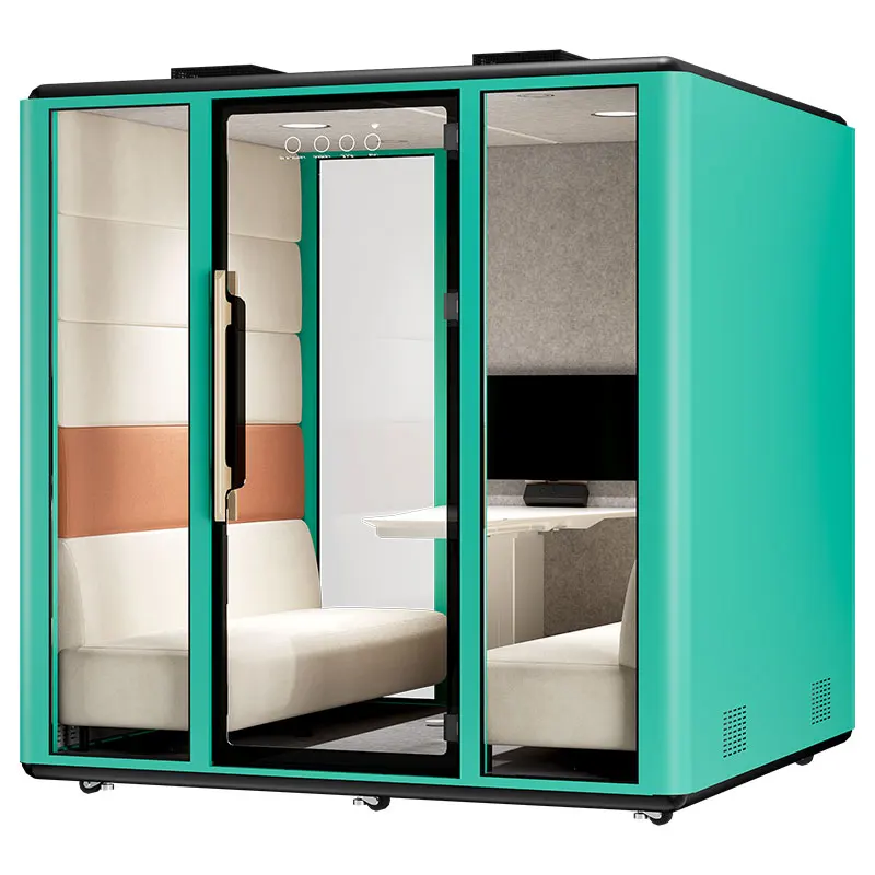 Mobile soundproof room Portable Recording Booth Soundproof Silent Room Acoustic Pod for Home Living Room Studio Quiet