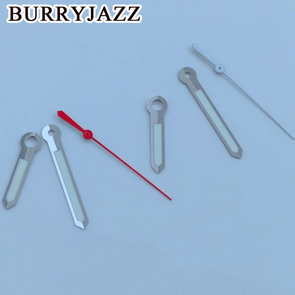 Burryjazz NH35 NH38 NH36 7S26 7S36 4R35 4R36นาฬิกาเข็มนาฬิกาสีทองทองคำสีกุหลาบสีเขียวเรืองแสง