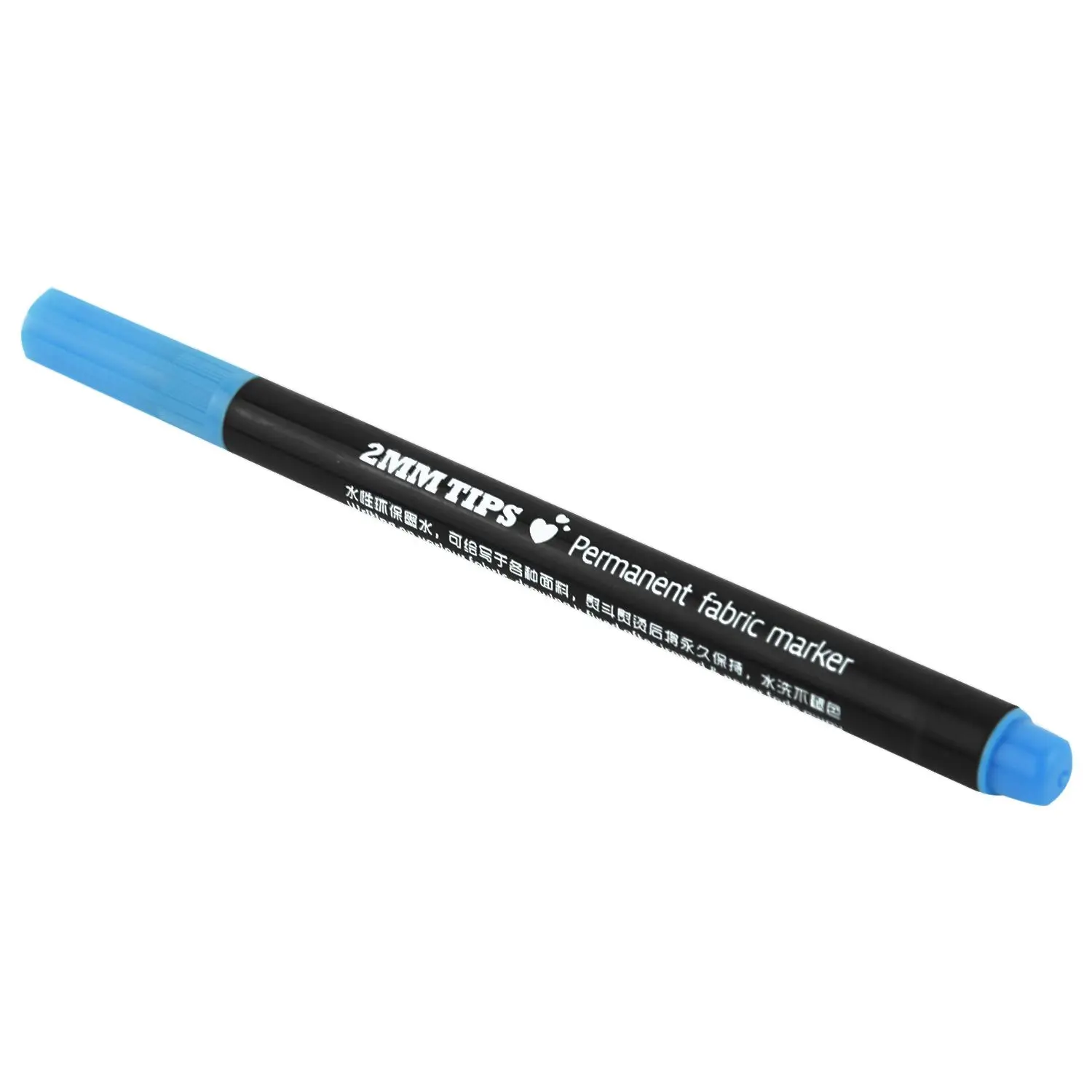 Gfc-1 x Fabric Marker Pens Permanent Colors For DIY Textile Clothes T-Shirt Shoes blue